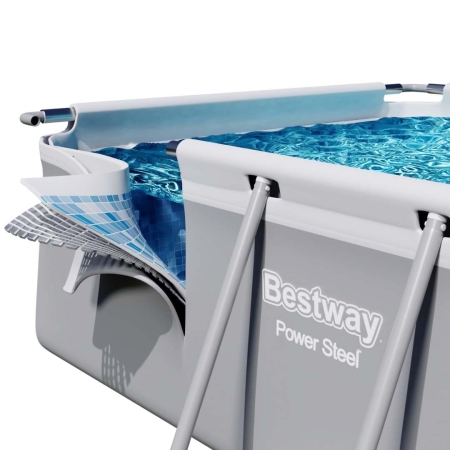 Basen stelażowy ogrodowy, 11w1, Bestway, 412x201x22 cm