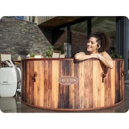 Dmuchane SPA z masażem i podgrzewaczem wody, 7 osobowe, Bestway, 170x66 cm