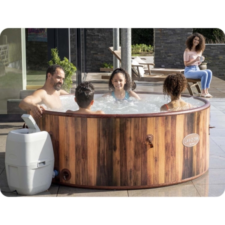 Dmuchane SPA z masażem i podgrzewaczem wody, 7 osobowe, Bestway, 170x66 cm