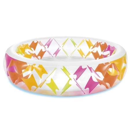 Basen dmuchany ogrodowy, wiatraczki, Intex, 229x56 cm