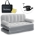 Sofa welurowa z elektryczną pompką, Bestway, 188x152x64 cm