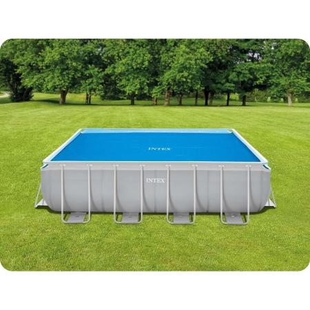 Pokrywa solarna do basenu 400x200 cm, Intex, niebieski