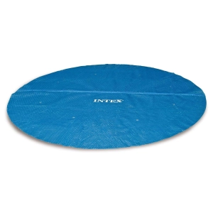 Pokrywa solarna do basenu 457 cm, Intex, niebieski