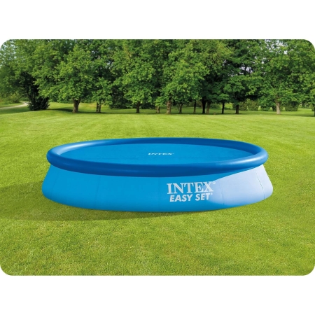 Pokrywa solarna do basenu 549 cm, Intex, niebieski