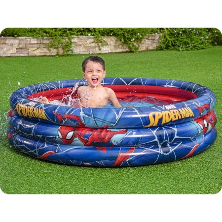 Basen dmuchany dla dzieci, Spiderman, Bestway, 122x30 cm