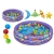 Basenik dmuchany z kulkami dla dzieci, Bestway, 102x25 cm