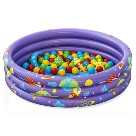 Basenik dmuchany z kulkami dla dzieci, Bestway, 102x25 cm
