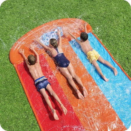 Ślizgawka wodna trzyosobowa, Bestway, 488 cm