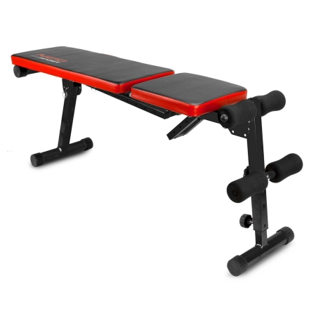 Ławeczka łamana do ćwiczeń, Neo-Sport, 136x34x51 cm, czarny