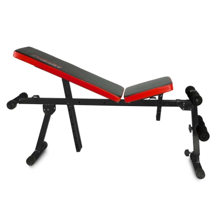 Ławeczka łamana do ćwiczeń, Neo-Sport, 136x34x51 cm, czarny
