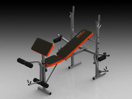 Ławeczka do ćwiczeń, modlitewnik, Neo-Sport, czarny