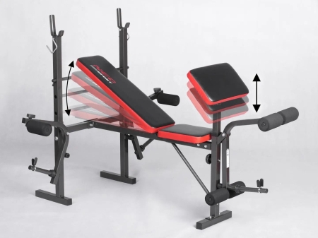 Ławeczka do ćwiczeń, modlitewnik, Neo-Sport, czarny