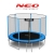 Trampolina ogrodowa, siatka zewnętrzna i drabinka, Neo-Sport, 10ft, 312 cm