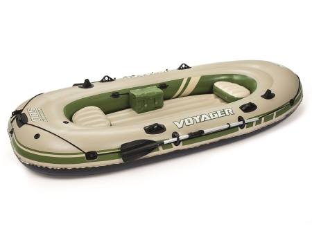 Ponton dmuchany Voyager 500, + wiosła, Bestway, 348x142 cm