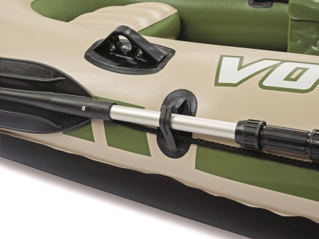 Ponton dmuchany Voyager 500, + wiosła, Bestway, 348x142 cm