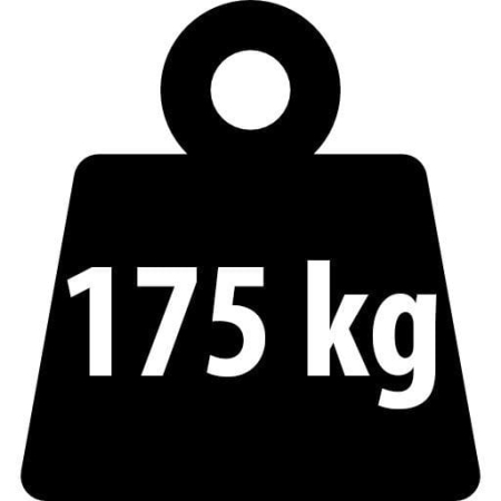 Regał metalowy, magazynowy, Humberg 4849, 100x50x180 cm, srebrny