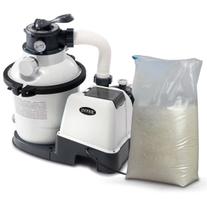 Pompa filtrująca piaskowa, 5700 l/h, Intex, + 25 kg piasku, 26644GS