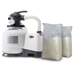 Pompa filtrująca piaskowa, 10500 l/h, Intex, + 50 kg piasku, 26648GS