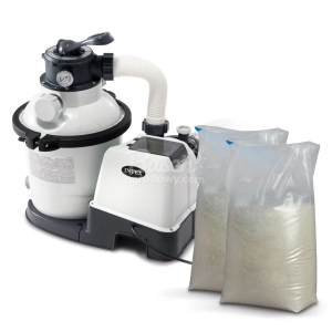Pompa filtrująca piaskowa 12000 l/h, Intex, + 50 kg piasku, 26652GS