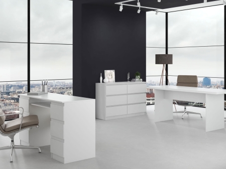 Komoda do sypialni, salonu, M6, 120x30x77cm, biel