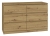 Komoda do sypialni, salonu, M6, 120x30x77cm, dąb artisan