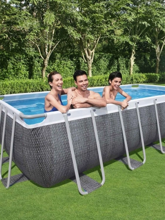 Basen ogrodowy stelażowy, 12w1, Bestway, 549x274x122 cm