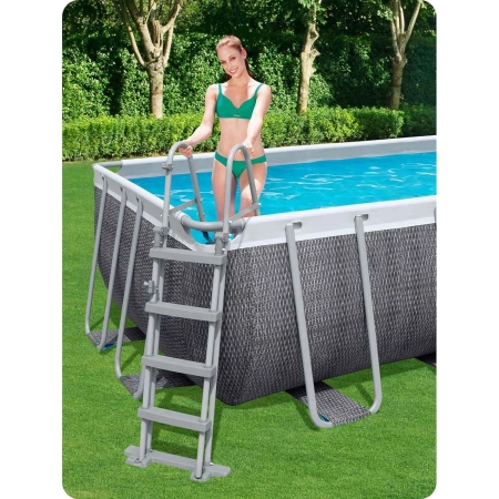 Basen ogrodowy stelażowy, 18w1, Bestway, 549x274x122 cm + hulajnoga GRATIS