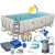 Basen ogrodowy stelażowy, 17w1, Bestway, 549x274x122 cm