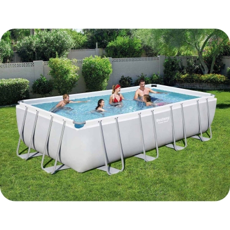 Basen ogrodowy stelażowy, 12w1, Bestway, 549x274x122 cm