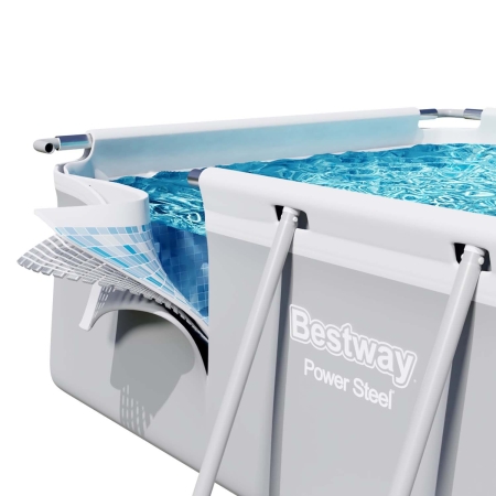 Basen ogrodowy stelażowy, 6w1, Bestway, 640x274x132 cm