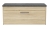 Szafka na buty z siedziskiem, Parma, 100x35x49 cm, dąb sonoma