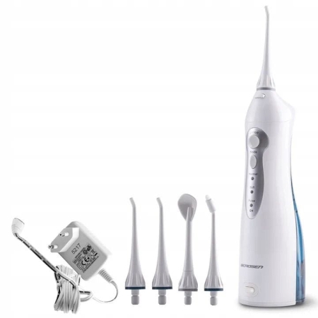 Bezprzewodowy irygator dentystyczny, Berdsen ClearJet X3, biały