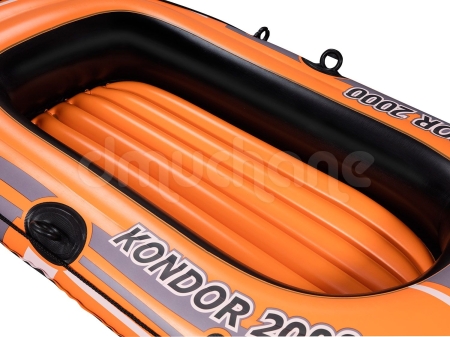 Ponton Hydro-Force Set, wiosła + pompka, Bestway, 188x98 cm