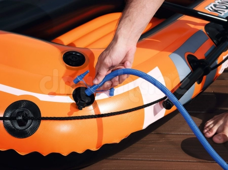 Ponton Hydro-Force Set, wiosła + pompka, Bestway, 188x98 cm