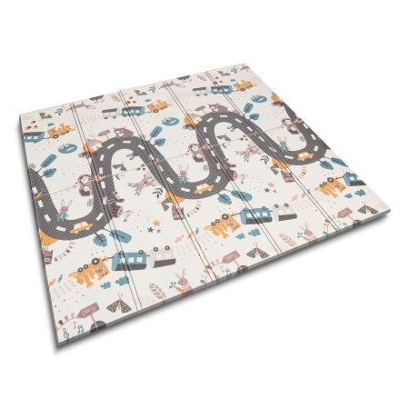 Mata piankowa, składana, Nukido, 200x180 cm, NK-340