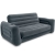 Materac dwuosobowy, sofa, Intex, 224x203x66 cm, czarny