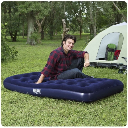 Materac dmuchany z pompką, Bestway, 188x99x22 cm