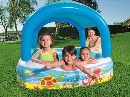 Basenik dla dzieci z daszkiem, Bestway, 140x140x114 cm