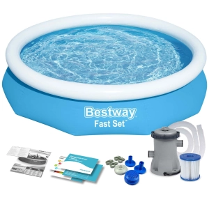 Basen ogrodowy, rozporowy, 9w1, Bestway, 244x61 cm