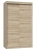 Szafa do sypialni, drzwi przesuwne, Iga, 120x61x200 cm, dąb sonoma, mat