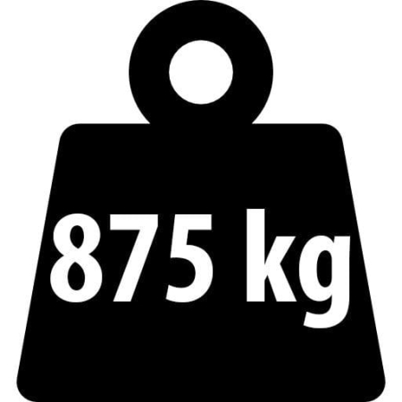 Regał metalowy, magazynowy, Humberg 4845, 90x30x180 cm, niebieski