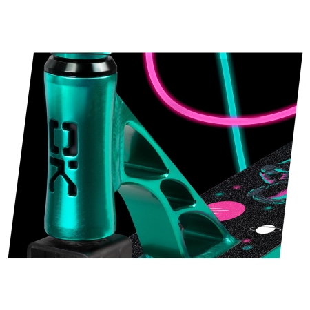 Hulajnoga dwukołowa, wyczynowa, SOKE XTR turkusowo-różowa