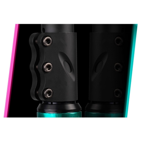 Hulajnoga dwukołowa, wyczynowa, SOKE XTR turkusowo-różowa