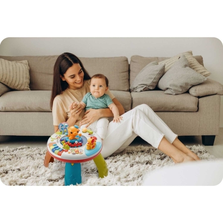 Stolik edukacyjny z muzyką i dźwiękiem, Ricokids