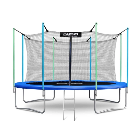 Siatka wewnętrzna do trampoliny 374 cm, 8 słupków, Neo-Sport