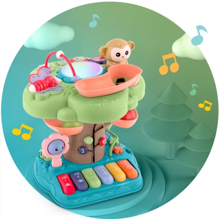 Zabawka edukacyjna, drzewko z melodią, Ricokids