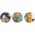Stolik edukacyjny, chodzik, 4w1, Ricokids, niebieski
