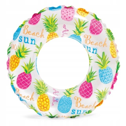Przejdź do produktu Kółko dmuchane do pływania, ananas, Intex, 61 cm