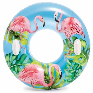 Koło do pływania, flaming, Intex, 97 cm