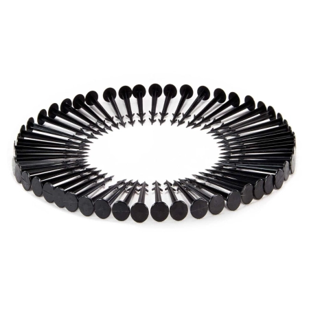 Agrowłóknina ogrodowa, 1,6x50 m, 100 szpilek, Plonos, zielony